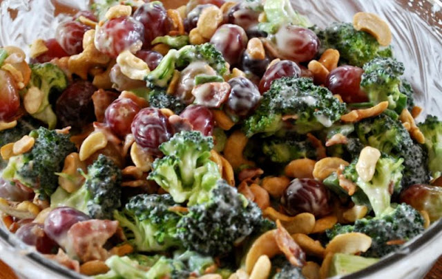 Broccoli Salad , weight watchers recipes , 5 smartpoints