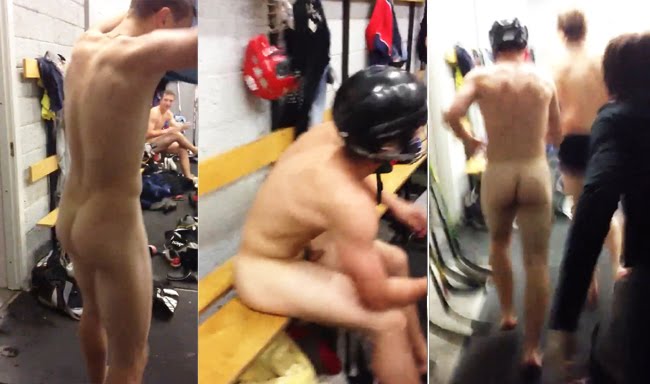 650px x 384px - My Own Private Locker Room: Hockey players naked