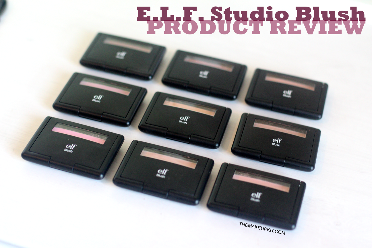 ELF Studio Blush Collection Packaging