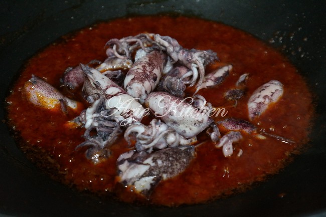 Sotong kitchen sambal azie Resepi Sotong