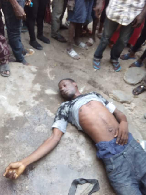  Photos: Man commits suicide in Lagos after catching his girlfriend with another man