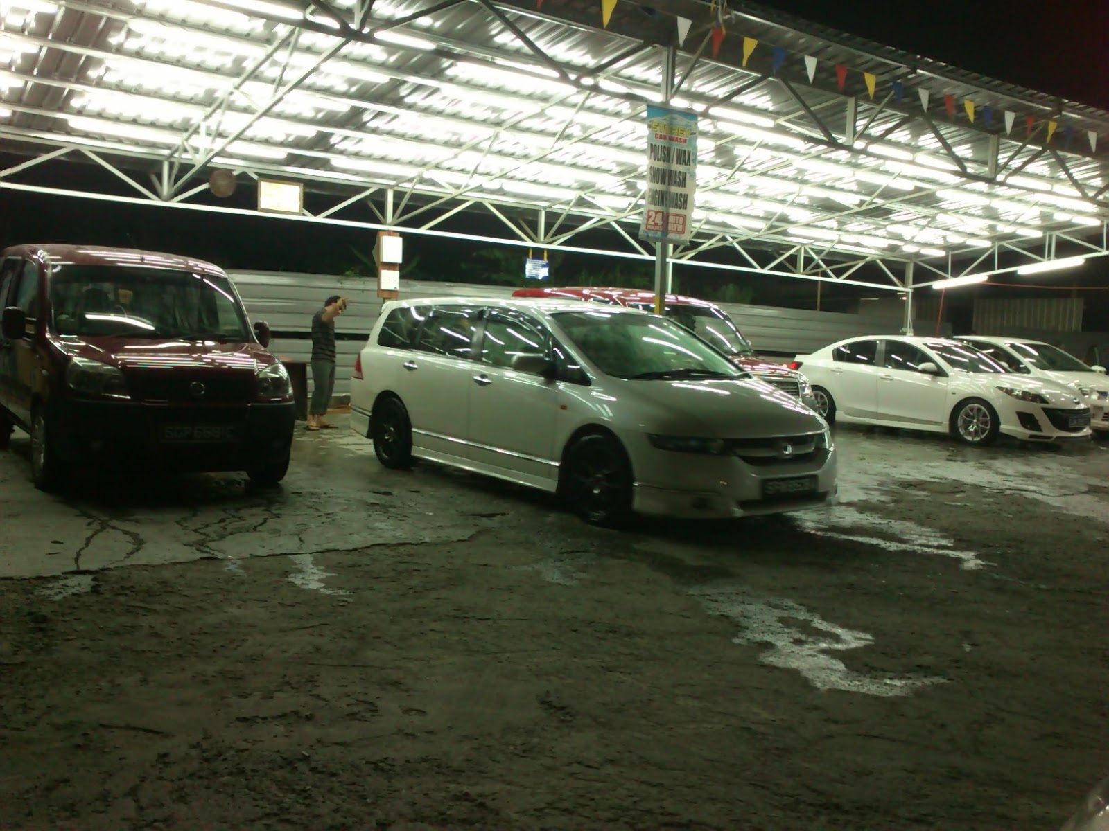 Kind of things We See... 24 hours Car Wash in Johor Bahru
