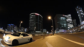 Toyota MR2 W20, fotografia nocą, ciekawe sportowe samochody, silnik umieszczony centralnie, zdjęcia