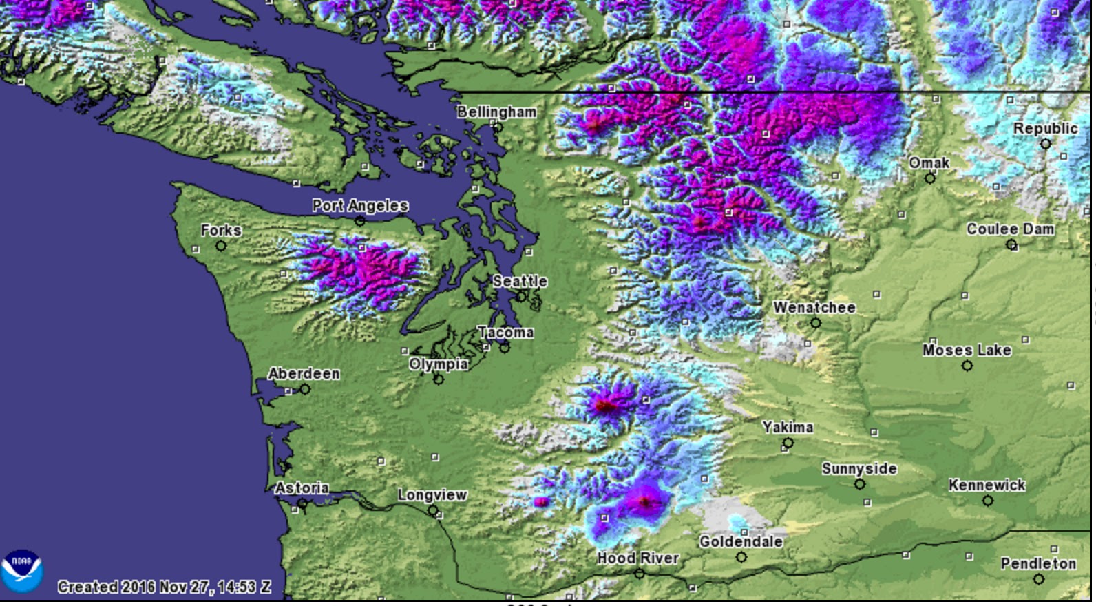 Cliff Mass Weather and Climate Blog Why Does Mount Baker Get So Much Snow?