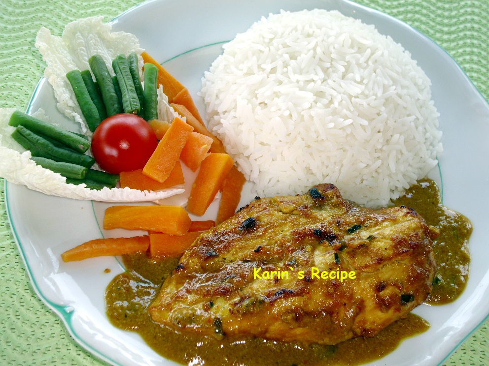 Karin s Recipe Ayam  Bakar Bumbu Rujak Java Grill  Chicken 