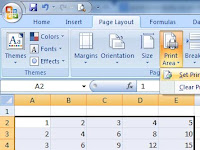Tutorial Cara Menciptakan Print Area Di Ms Excel