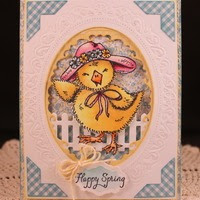 Stamps North Coast Creations Easter Bonnet Chick- Designer Cathy McCauley