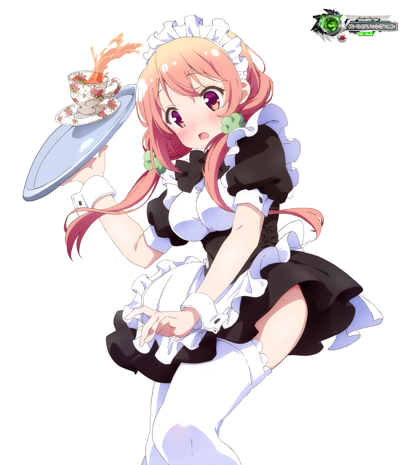 Hinako Note:Sakuragi Hinako Mega Kawaii Maid Service HD Render | ORS Anime Renders