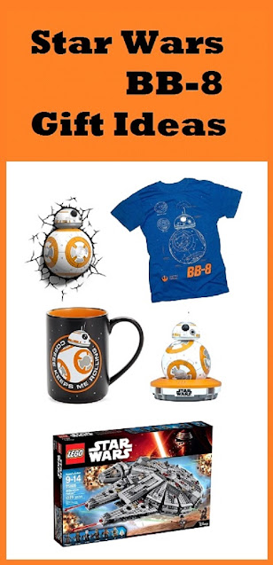 Star Wars The Force Awakens BB-8 Gifts - a page full of them!