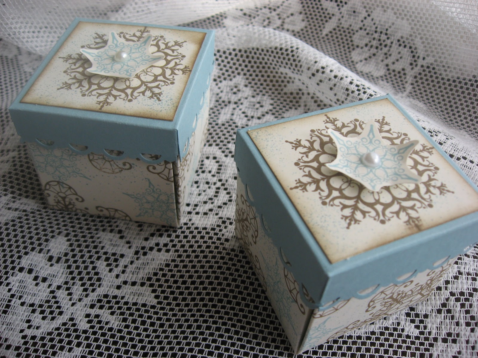 Glitzerperle: Weihnachts-Box