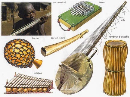 Cloche Percussion Métal Afrique Instrument Musique Afrique Africain Traditionnel 