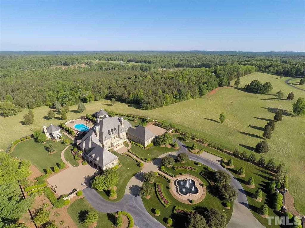 15,000 Square Foot French ProvincialStyle Mansion In Rougemont, NC