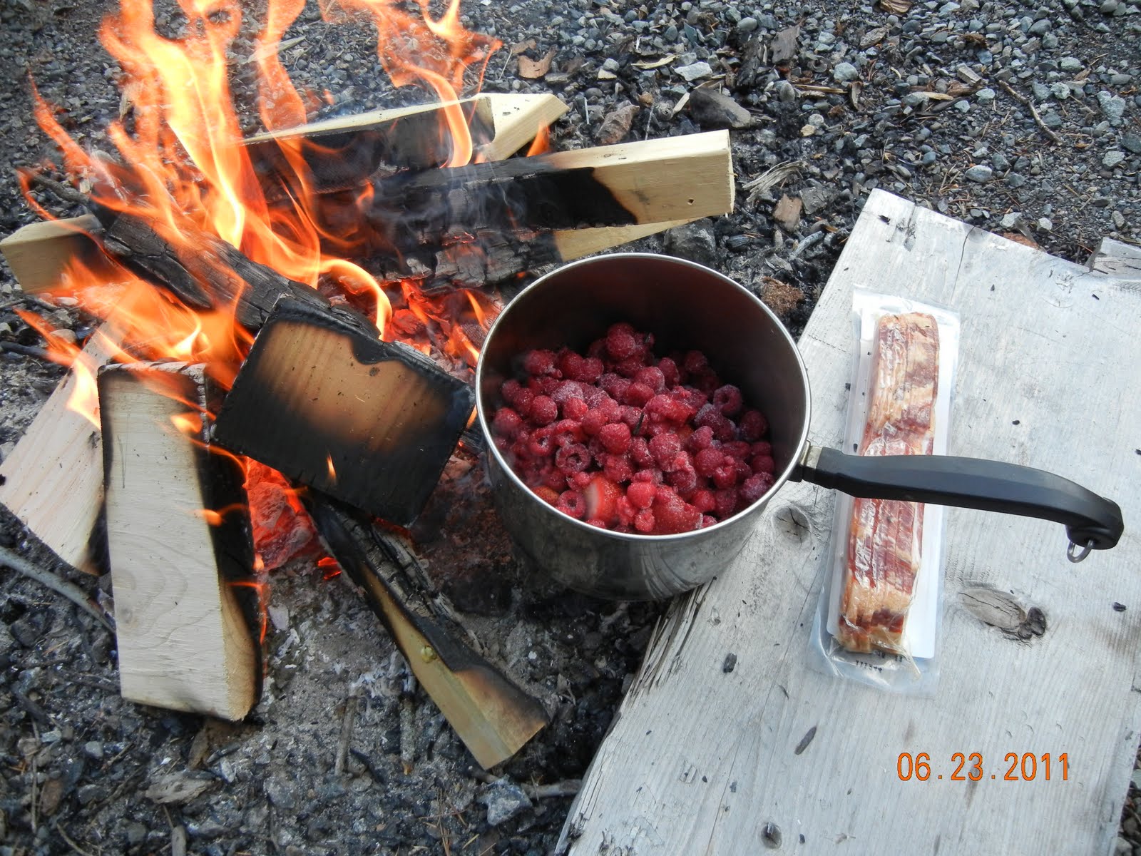 Red Maple Farm Waffle Stomping Fire Roasted Vertical Breakfast
