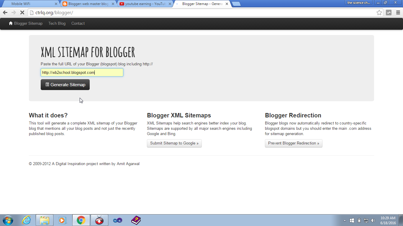 intra web blog