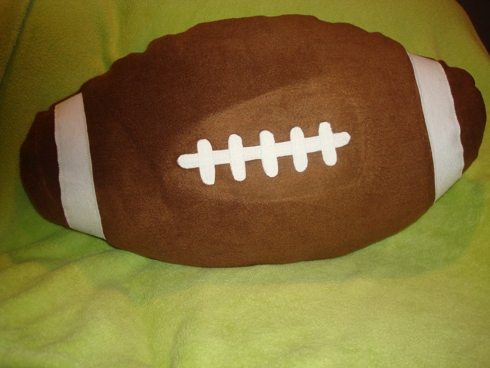 Many Professions Football Pillow Tutorial