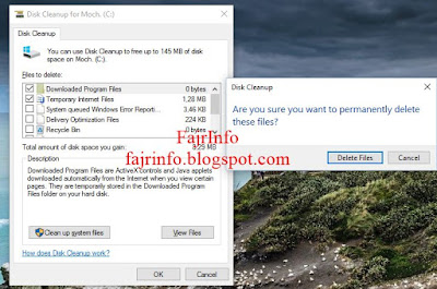 delete permanent widows old Cara Menghapus Windows.old