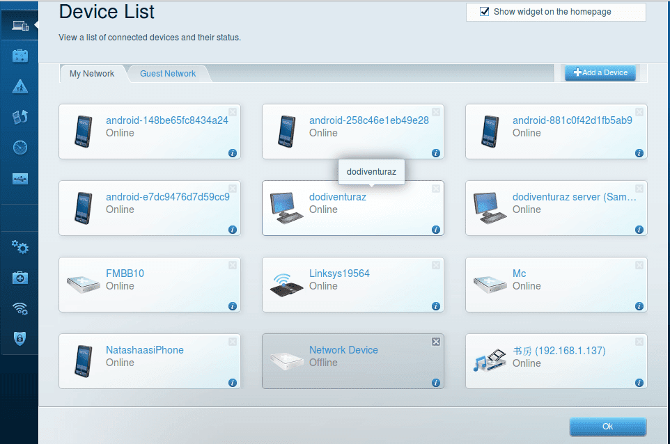 Supported device list. Linksys ea6200. devices listing. huawei mobile connect - bus enumerate device.