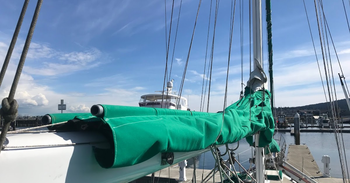 Windborne in Puget Sound Mainsail Stack Pack is Done