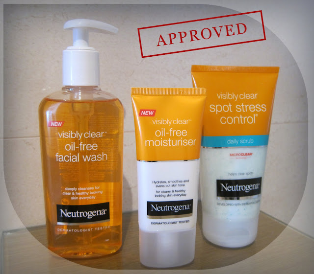 neutrogena skin care, visibly clear