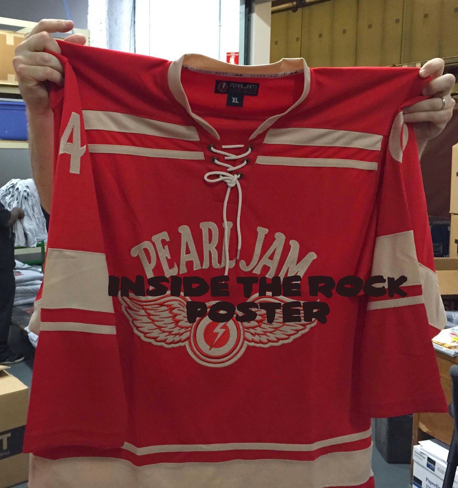 INSIDE THE ROCK POSTER FRAME BLOG Pearl Jam Detroit Posters by Munk