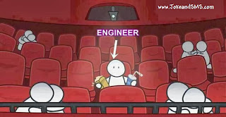 engineer watching film
