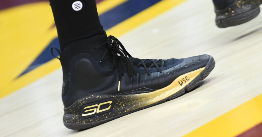 under armour curry 4 black gold