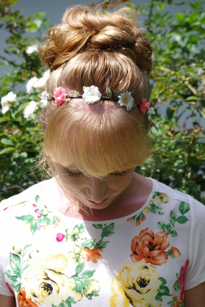 Braids & Hairstyles for Super Long Hair: Flower headband