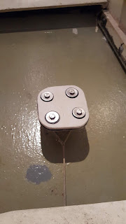 Block-off installation.