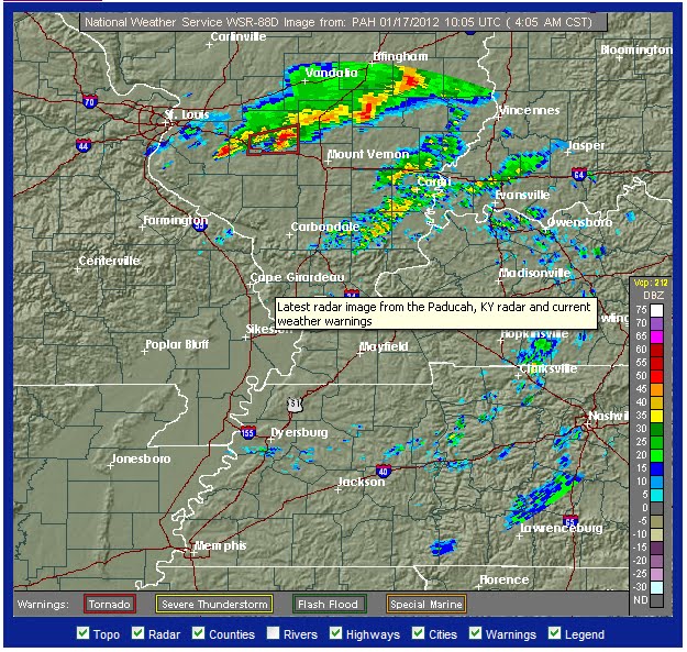 On and Off the Radar With CBS4 Weather Snow in the QCA but Severe