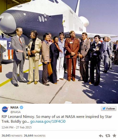 Regulus Star Notes A Note On The Passing Of Leonard Nimoy And A Brief