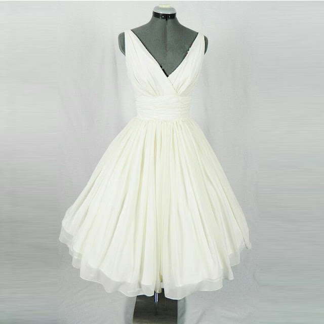 beautiful white frocks