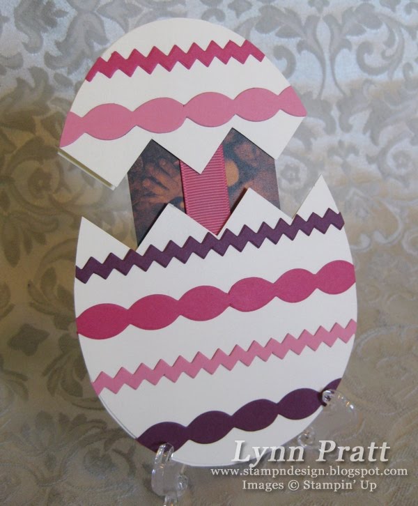 StampnDesign Easter Egg Gift Card Holder