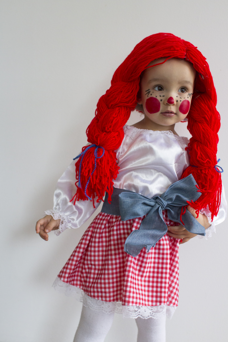 Raggedy Ann Doll Toddler Costume
