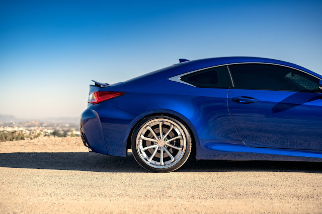 2016 Lexus RCF fitted with 20 inch BD-23’s in Silver - Blaque Diamond Wheels
