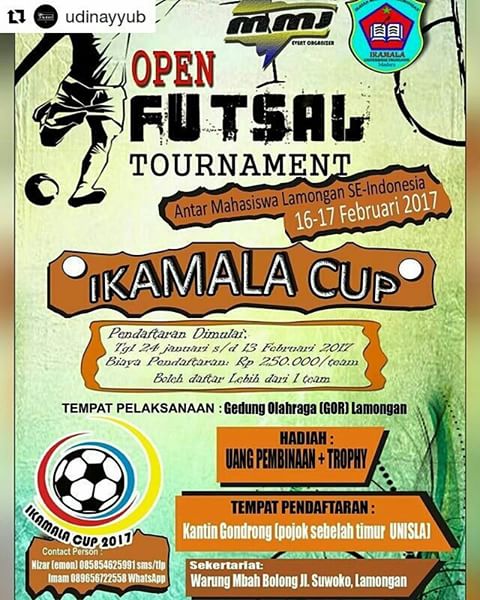 25 Inspirasi Keren Contoh Pamflet Futsal Turnamen Little Duckling Blog