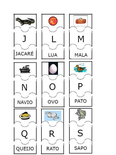 Atividade de alfabetização: Jogo do encaixe para formar palavras, com  fichas para imprimir e sugestões!-ESPAÇO EDUCAR