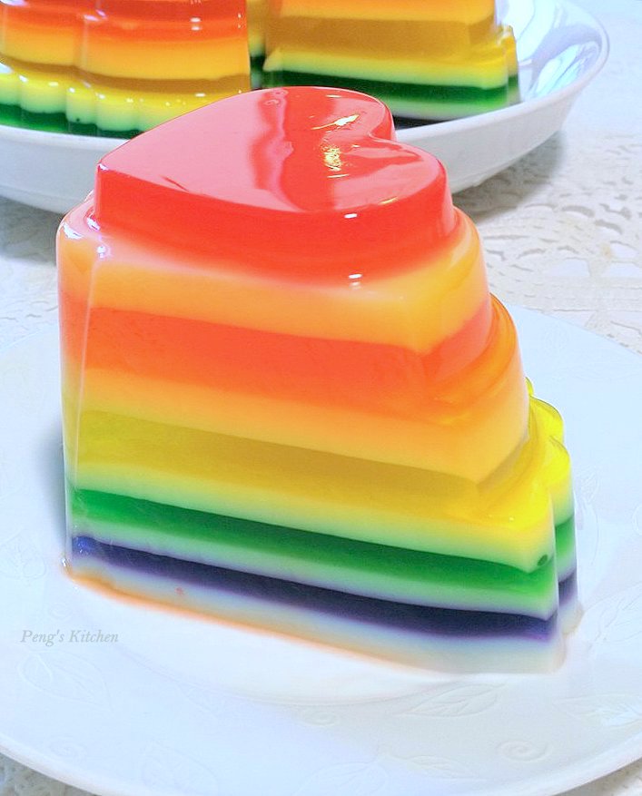 Peng's Kitchen Rainbow Agar Agar