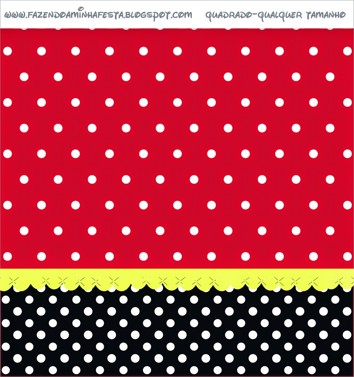 Rojo, Negro y Lunares Blancos: Etiquetas para Candy Bar para Imprimir Gratis. Etiquetas de Rojo, Negro y Lunares Blancos para imprimir gratis.