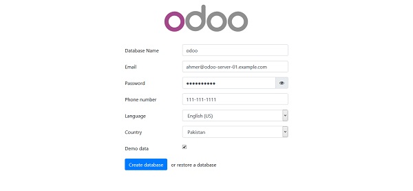 01-install-odoo-13-centos-7-configure-database