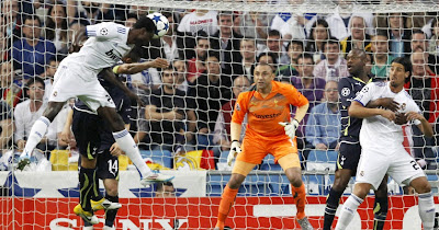 Adebayor made an incredible performance agaisnt Tottenham