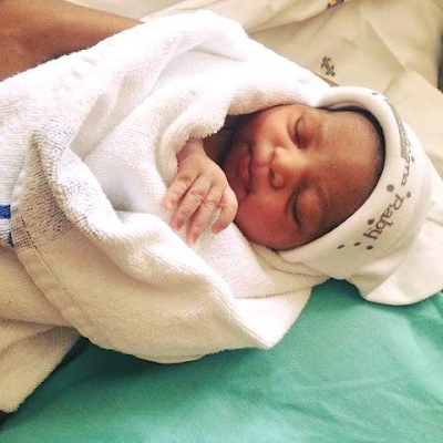 52 Photo: Son of late Emir of Kano, Sani Bayero and his wife welcome a baby girl