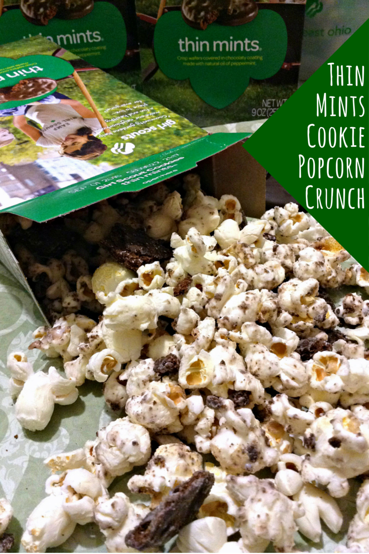 Girl Scouts Thin Mints Cookie Popcorn Munch iNeed a Playdate