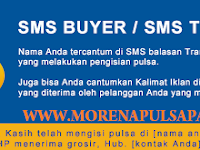 Fitur SMS Buyer Morena Pulsa Lengkap dan Unik