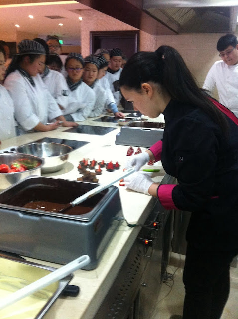 Fête de la francophonie en Chine - Résidence de pâtisserie - Le chocolat belge mis à l'honneur avec Godiva
