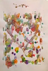 watercolor arabic gum kent chakra prints making