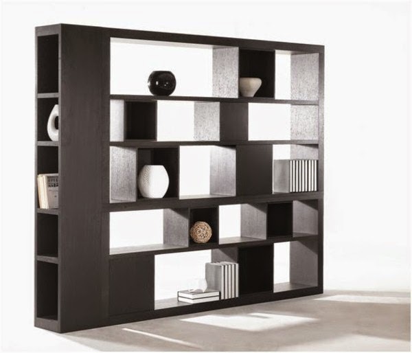 Practical bookcase for home