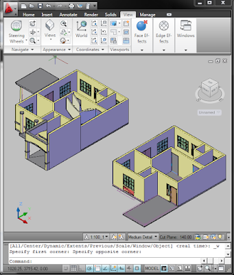 tutorial rumah autocad