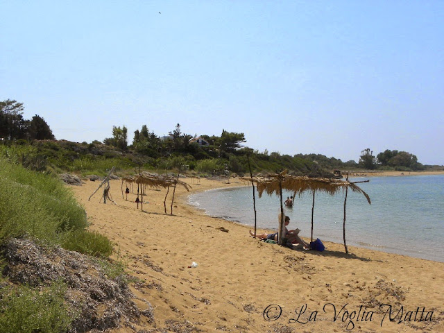 spiaggia di Xi, isola di Cefalonia
