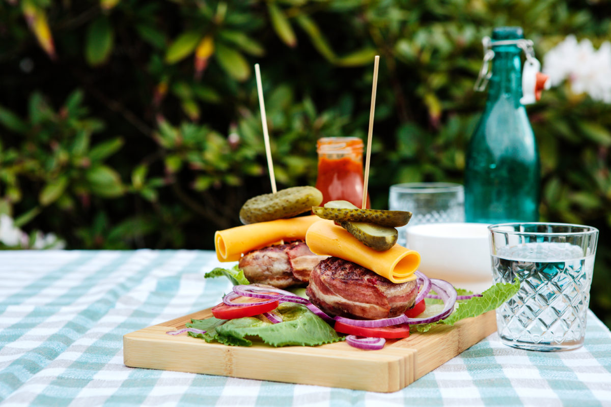 The Low Carb Diabetic Bacon Burger Stack LCHF