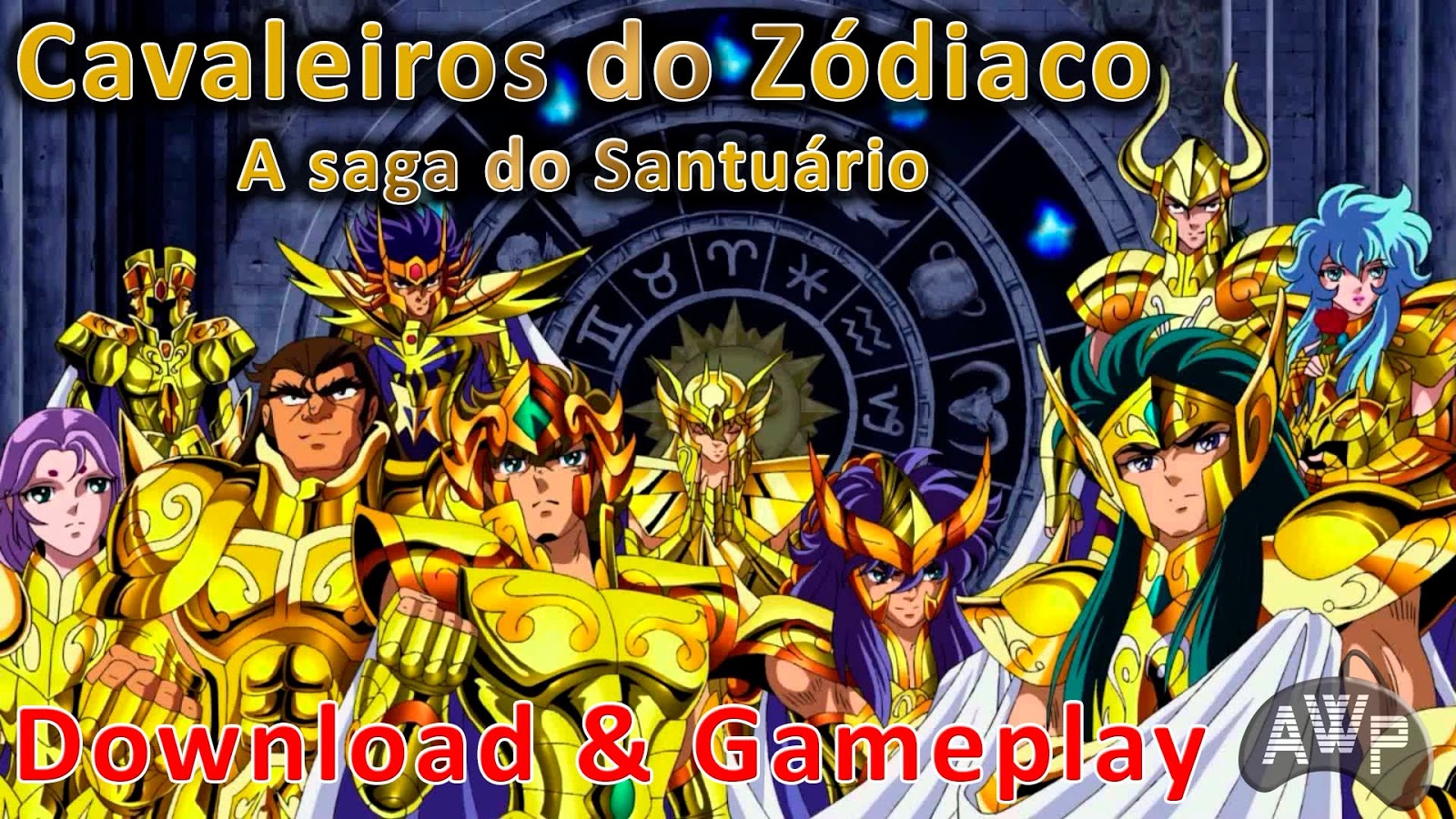 1) PSX Downloads • OS CAVALEIROS DO ZODÍACO - 2 EM 1 - DUBLADOS EM PT-BR :  Playstation 2 - PS2